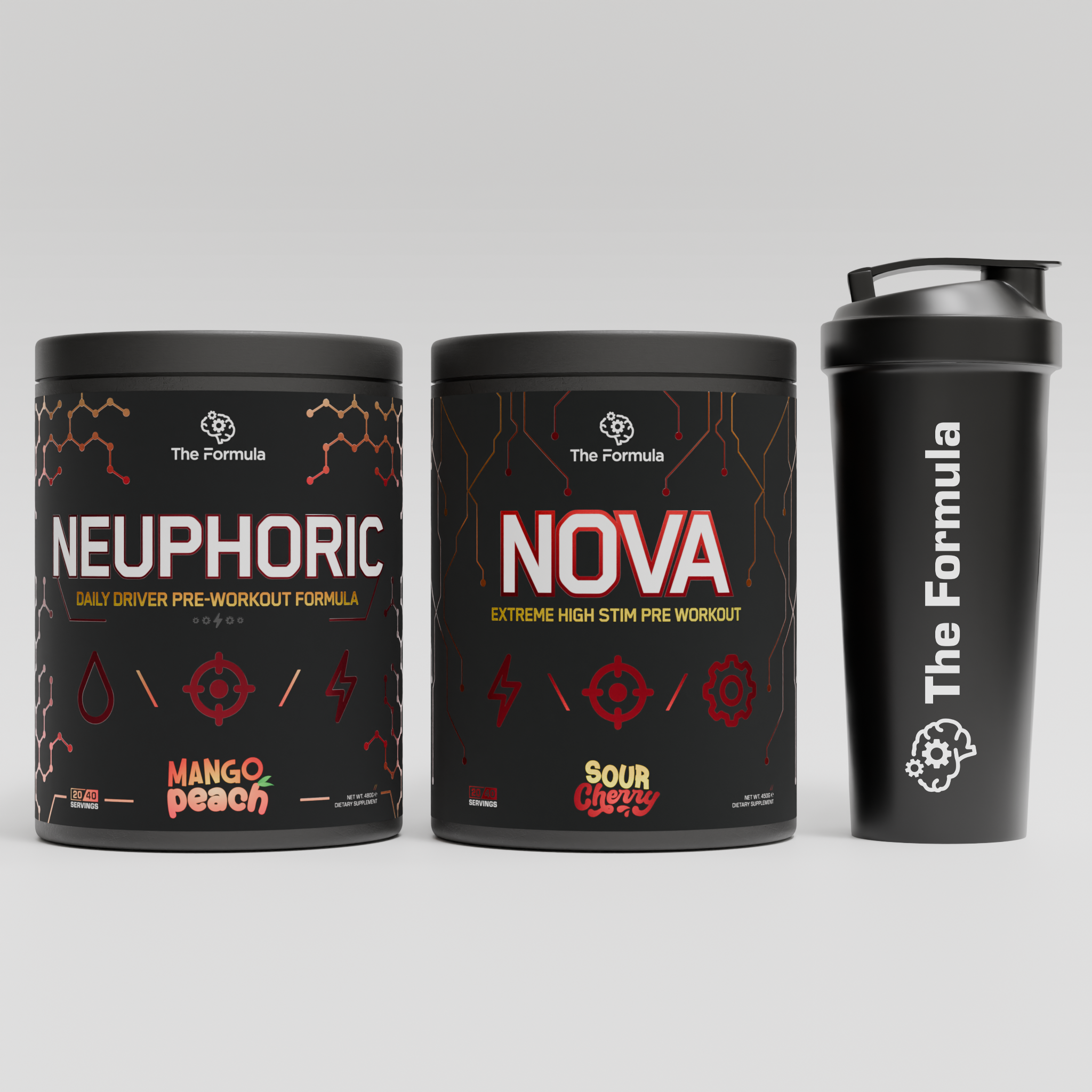 NEUPHORIC, NOVA + FREE METAL SHAKER