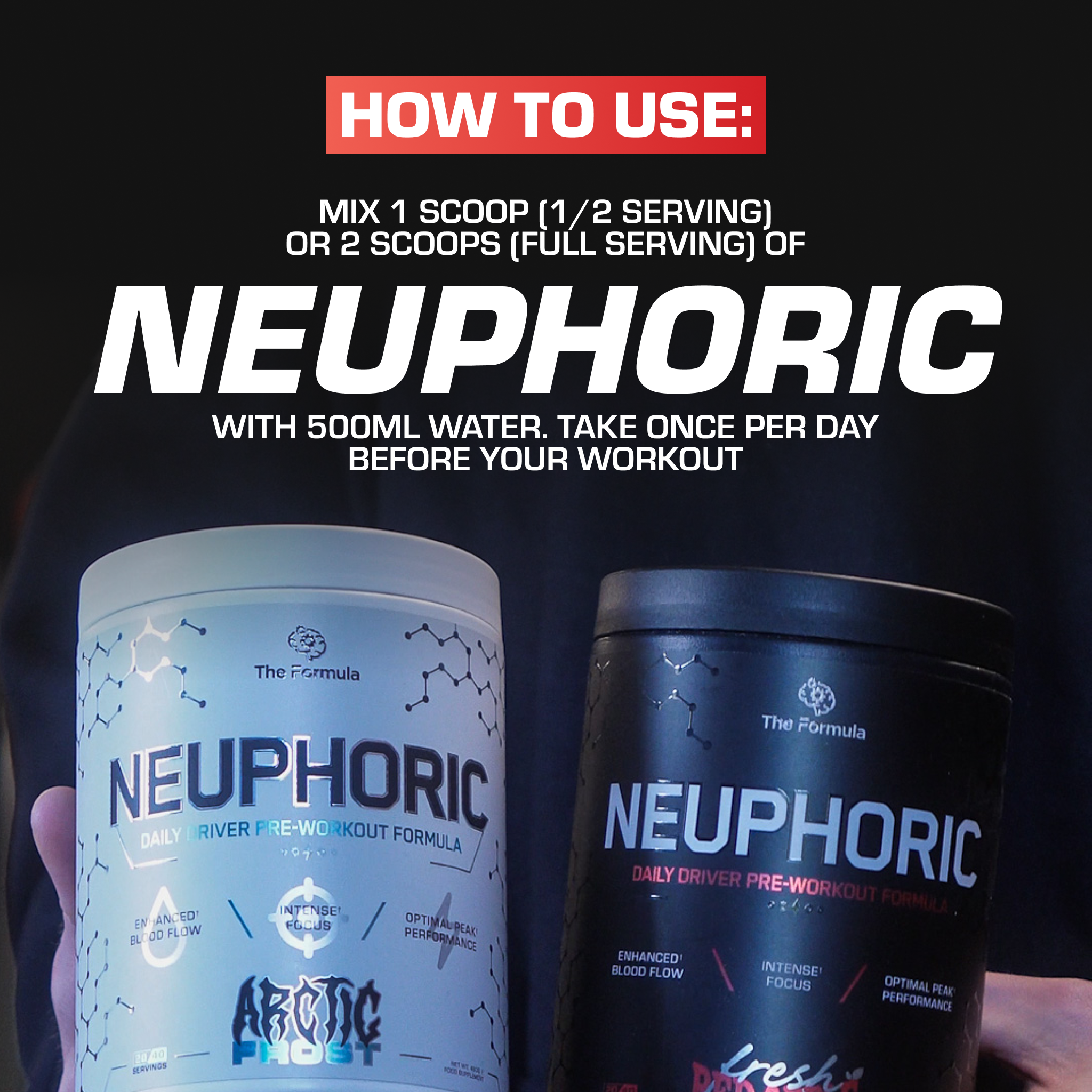 NEUPHORIC, VASO-DIAL + FREE METAL SHAKER BUNDLE