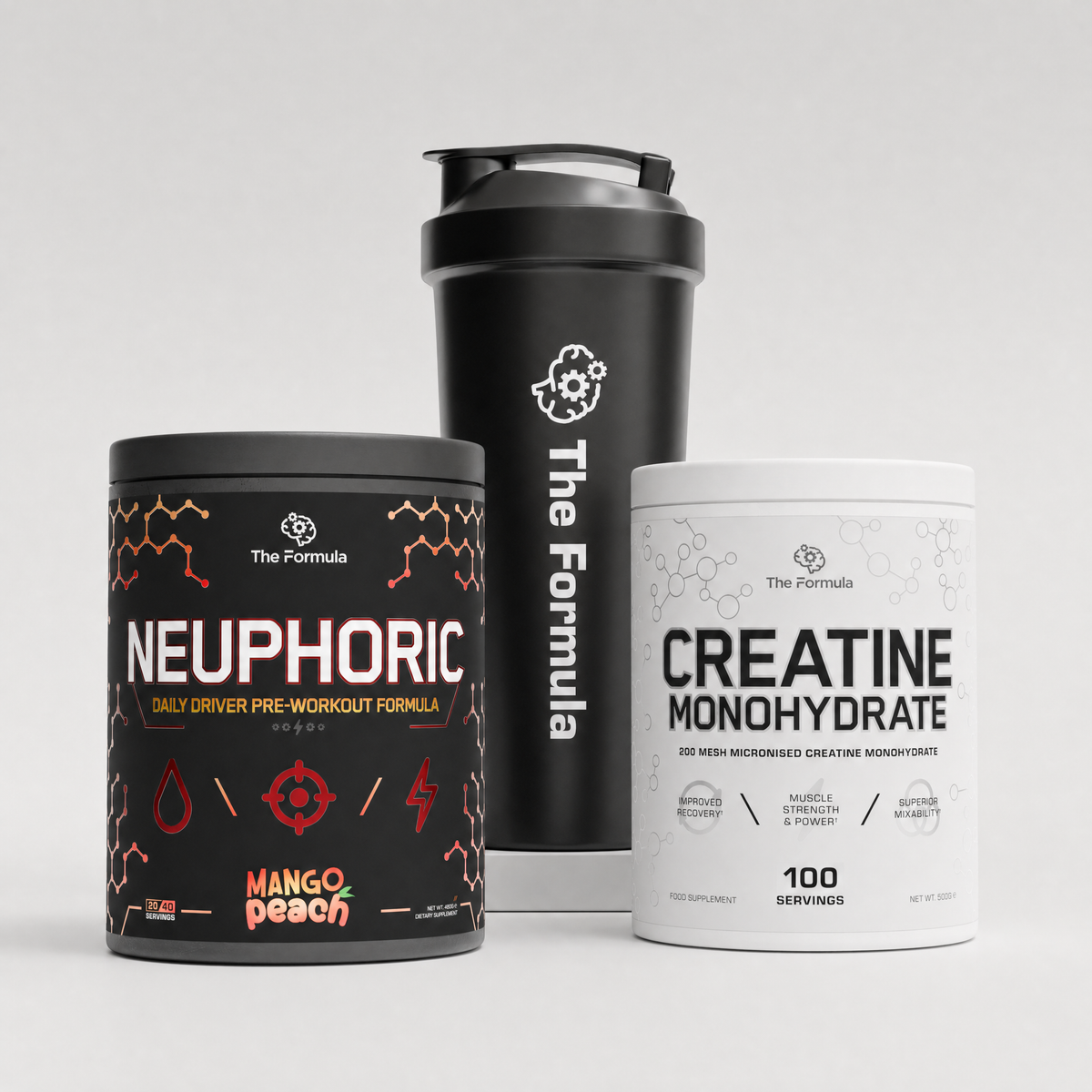NEUPHORIC, METAL SHAKER, FREE CREATINE