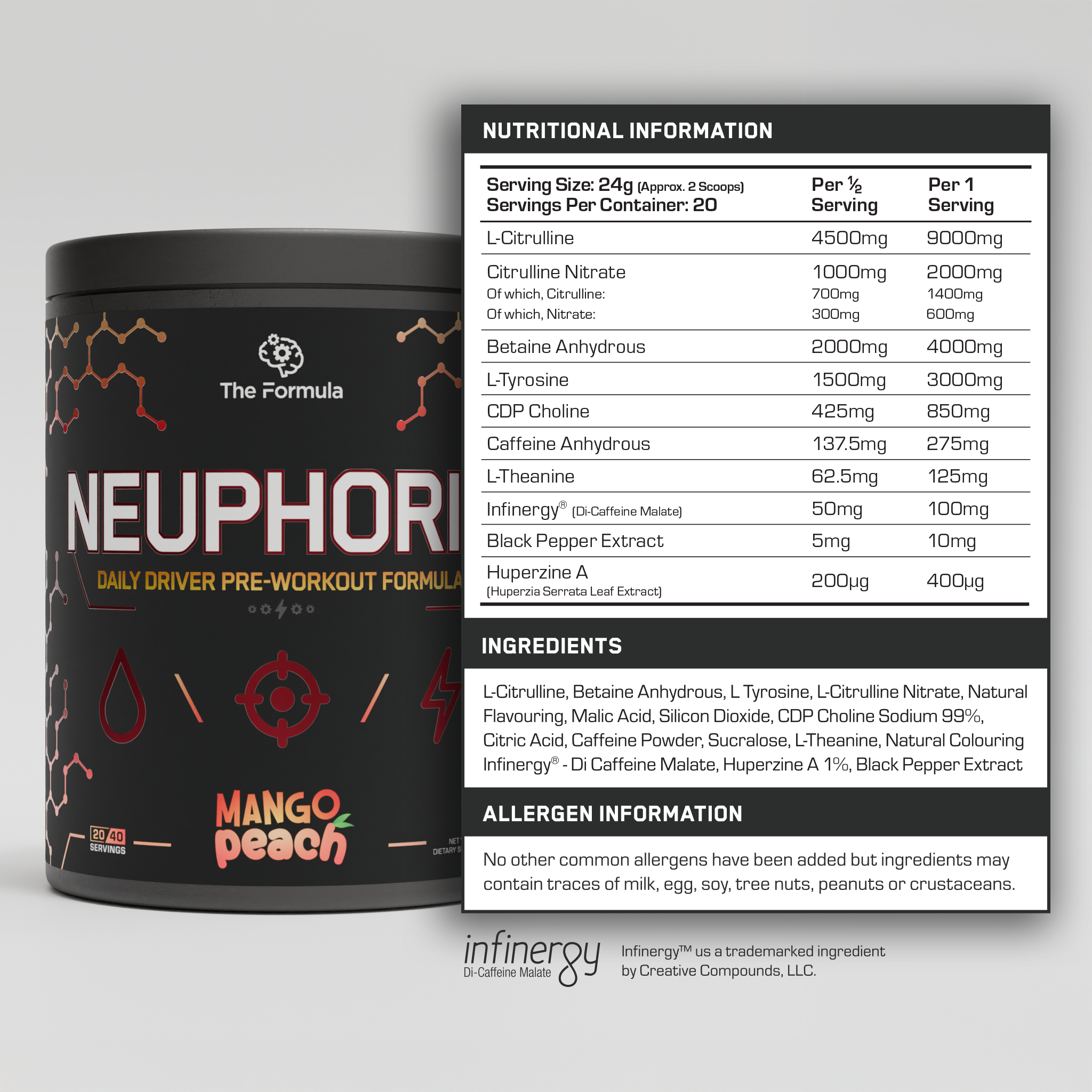 NEUPHORIC, VASO-DIAL + FREE METAL SHAKER BUNDLE
