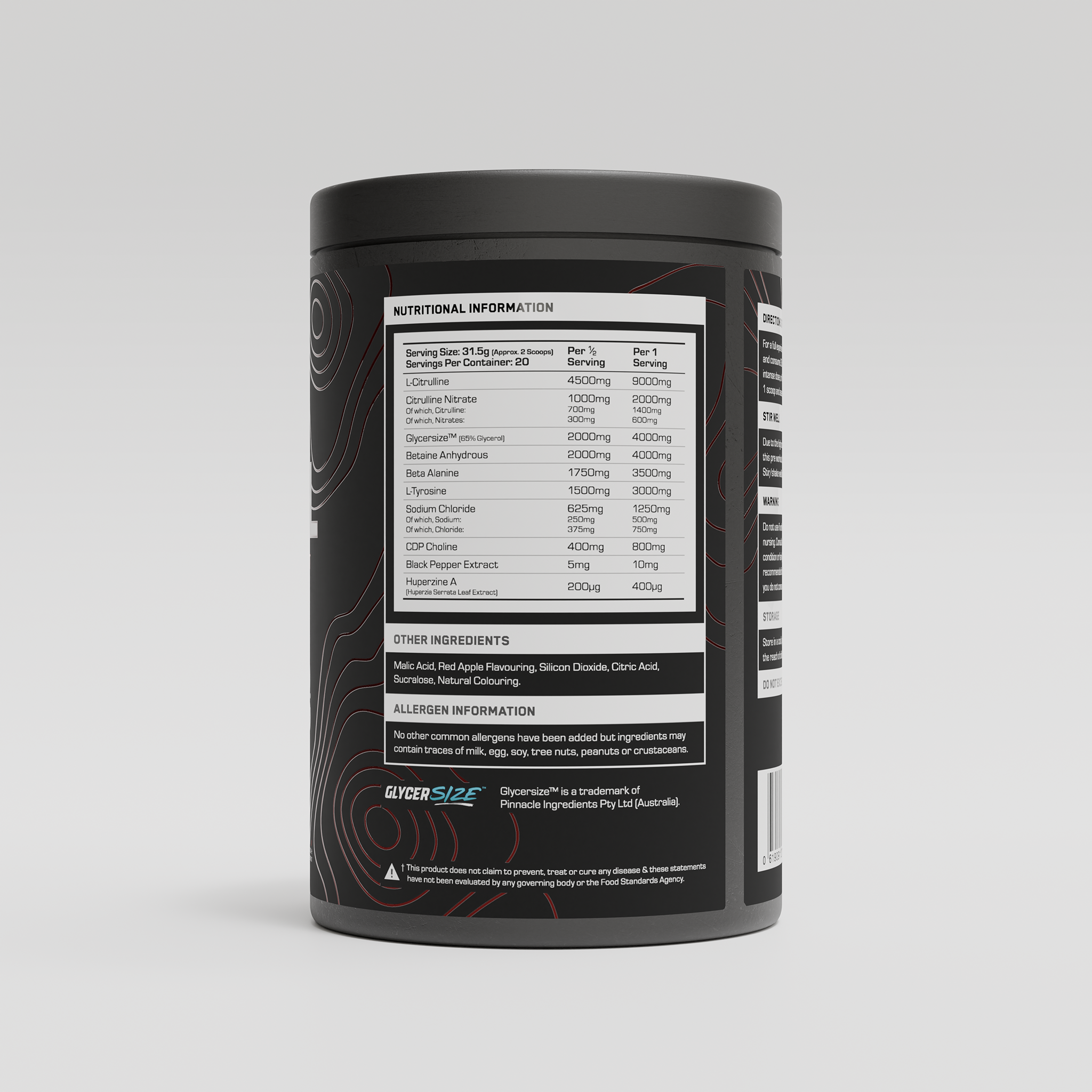 VASO-DIAL | NON-STIM PRE WORKOUT