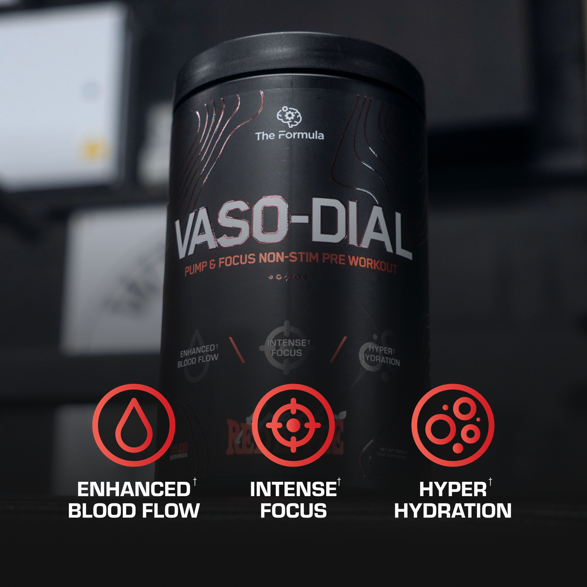 VASO-DIAL | NON-STIM PRE WORKOUT